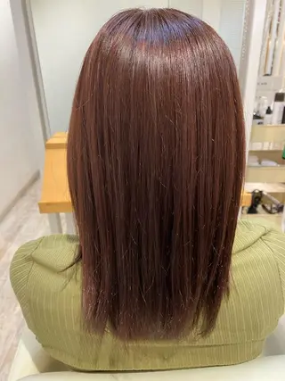 セミロング カラー Design Color🐰アユミのヘアスタイル