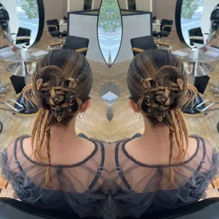 ロング ヘアアレンジ レイヤー/ボブ/ ミニボブ/AOIのヘアスタイル