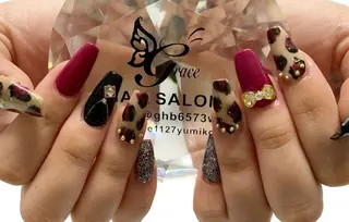 ロング ネイル grace グレースのネイルデザイン