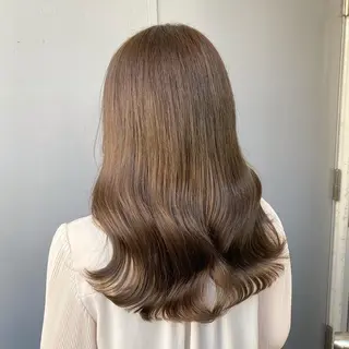 セミロング カラー ブレンバイドット所属・ニュアンスカラー/ 🫧レミ(坊主)のヘアスタイル