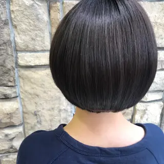 ショート カラー AMI ウルフパーマ/メンズのヘアスタイル