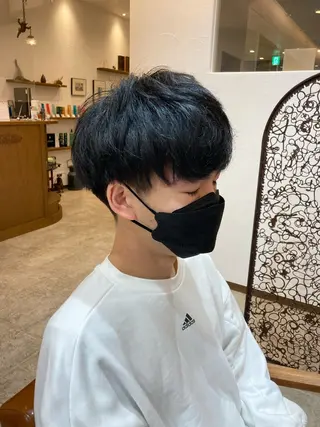 ショート メンズ カット特化型 美容師/栗本のヘアスタイル