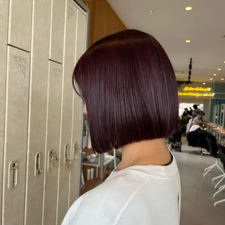 ミディアム RIN 京都美容室 ✴︎透明感カラー✴︎のヘアスタイル