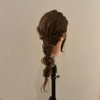 セミロング anon所属・田中 結月のヘアスタイル