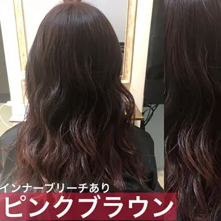 ミディアム カラー Natural所属・小柳 公邦のヘアスタイル