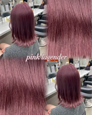 ロング カラー 韓国ヘア/赤み消し /大人透明感🫧のヘアスタイル