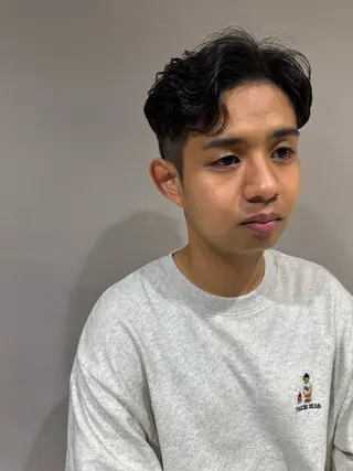 ショート パーマ メンズ Dxxxx III所属・女性目線の大人 メンズ*Ayakaのヘアスタイル