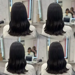 ミディアム カラー JPCY MIRIYAのヘアスタイル