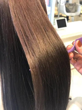 ロング カラー Agnos青山所属・鈴木 里奈のヘアスタイル