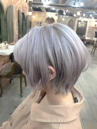 ショート カラー ショートヘア特化 似合せが得意🤩のヘアスタイル