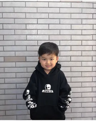 ショート メンズ キッズ XES-TA所属・中村 よしひでのヘアスタイル