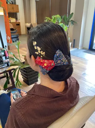 ロング 中野 紹江のヘアスタイル