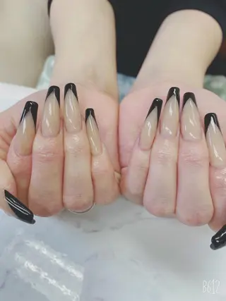 ロング JNA認定講師🌸 RIEのネイルデザイン