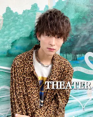 ショート カラー パーマ メンズ Loy所属・メンズヘア特化 パーマ 縮毛矯正🔷のヘアスタイル