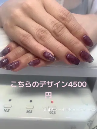 メンズ ネイル トータルビューティー CQのネイルデザイン