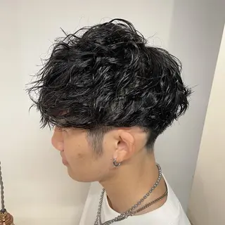 メンズ GOTODAYシェアサロン梅田店所属・まな カラー、メンズパーマのヘアスタイル