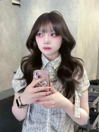 ロング カラー MAEUL NAGOYA所属・⛓ワンホンレイヤー 🥀🖤/あいりのヘアスタイル