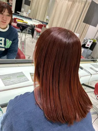 ミディアム カラー ウノプリール茶屋町店所属・Hotaru/梅田 /茶屋町のヘアスタイル