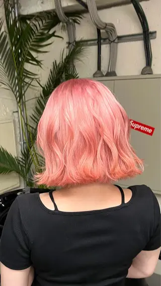 カラー 🍑透明感艶カラー 🍑/momoのヘアスタイル