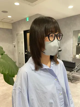 ミディアム HEDI所属・茨木 まひろのヘアスタイル