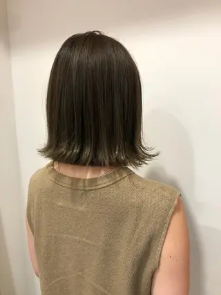 ミディアム カラー CEINE【セーヌ】 三軒茶屋のヘアスタイル