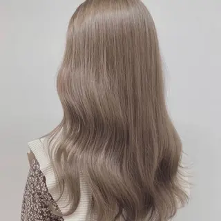 ロング カラー ☁️グレージュカラー TAKUYA☁️のヘアスタイル