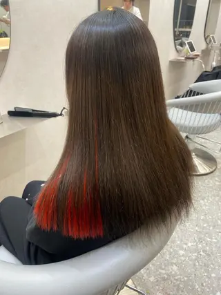 ロング 新宿/韓国ヘア 中明度カラー/かやのヘアスタイル