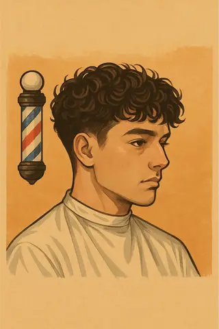 メンズ Kazu-Hair 比治山所属・【メンズパーマ専門】 トミタ ショウタのヘアスタイル