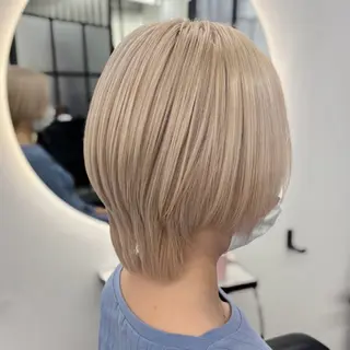 ショート カラー Ren. 🦋デザインカラーのヘアスタイル