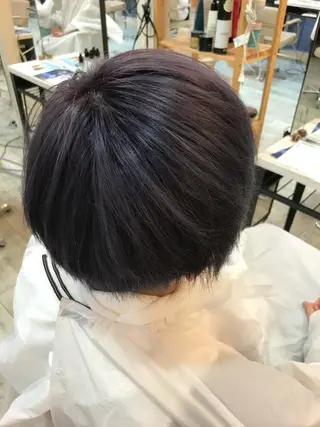 カラー メンズ 松本 唯のヘアスタイル