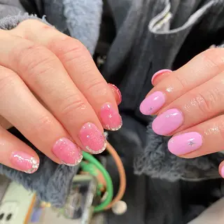 ネイル I P'ink nail salon所属・I pinknail 韓国風·持ち込み専門のネイルデザイン