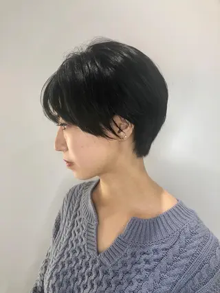 ショート カラー ☕️ベージュカラー 内藤光哉☕️のヘアスタイル