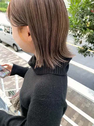 ミディアム メンズ特化美容師 ハスイルイのヘアスタイル