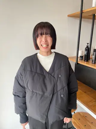 ショート カラー 髙橋奈緒子 ⭐︎newi京橋のヘアスタイル