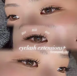 マツエク・マツパ rose pink所属・rose pink MIYUのマツエク・マツパデザイン