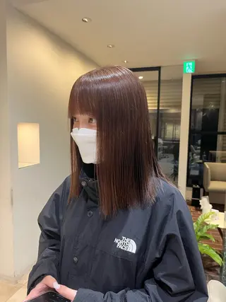 ミディアム カラー 髪の修復専門サロン　hair place VIVE所属・KOTA / ハイトーン/髪質改善のヘアスタイル