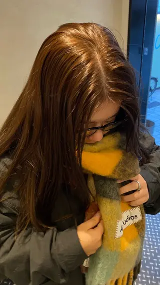 ロング カラー marino マリノのヘアスタイル