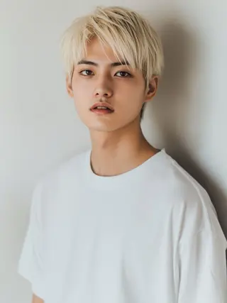 ショート カラー メンズ 🌈髪質改善🌈 過去の1艶サラ体験✨のヘアスタイル