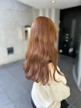 ロング 🌷ブリーチ縮毛矯正 /mina🌷のヘアスタイル