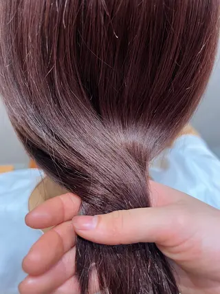 ミディアム カラー 透明感/ベージュ /kazui🐈のヘアスタイル