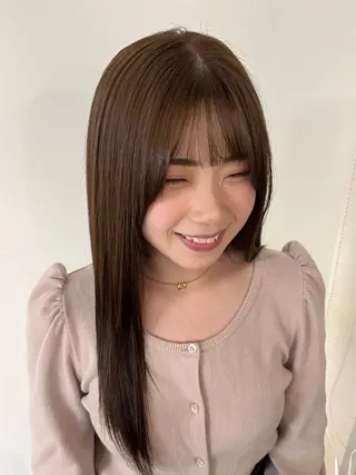 ロング カラー MINT Natsumiのヘアスタイル