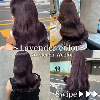 ロング カラー ブリーチなしの達人 🌈KAITOのヘアスタイル