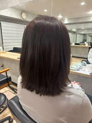 ミディアム カラー 🎀Maho🎀ボブ × 髪質改善のヘアスタイル