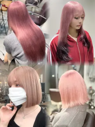 ロング カラー Lani5710所属・🎀ハイトーン・艶 カラー HANA🎀のヘアスタイル