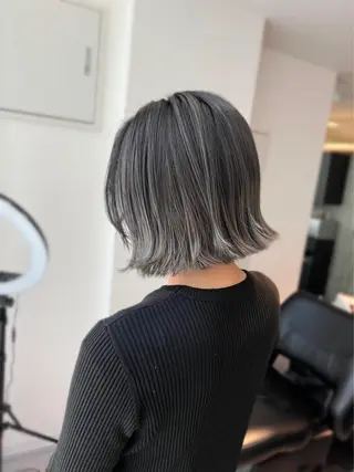 ショート カラー 髪質改善🌈縮毛矯正 荻原 達矢のヘアスタイル