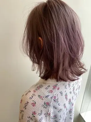 ミディアム カラー VALOR所属・✨ミニモ学割のみ✨ 学生さま応援企画ですのヘアスタイル