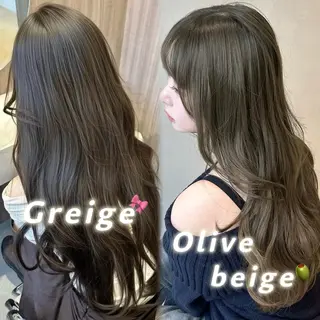 ミディアム カラー ヘアアレンジ メンズ Salowin原宿ash所属・‎透明感×艶髪 ‎🫒maki🎀のヘアスタイル