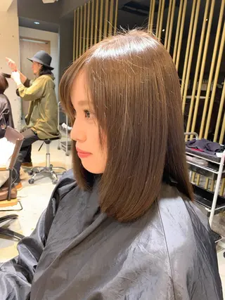 ミディアム ✨髪質改善　美髪✨ 縮毛　井上 大誠のヘアスタイル