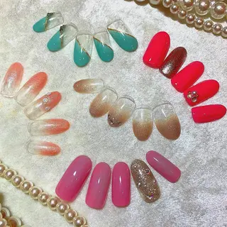 ネイル ネイル　マテリア所属・ODAGIRI AKIKOのネイルデザイン