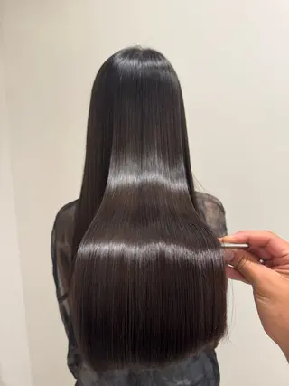 ロング カラー 心斎橋 美髪職人　近江のヘアスタイル